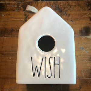 NWT Rae Dunn Wish Birdhouse